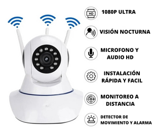 Cámara De Seguridad PTZ WIFI Inalambrica - Imagen 2