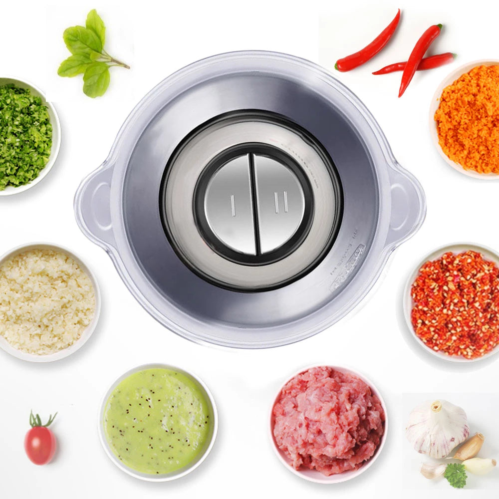 Picador Procesador de Alimentos Eléctrico - Imagen 6