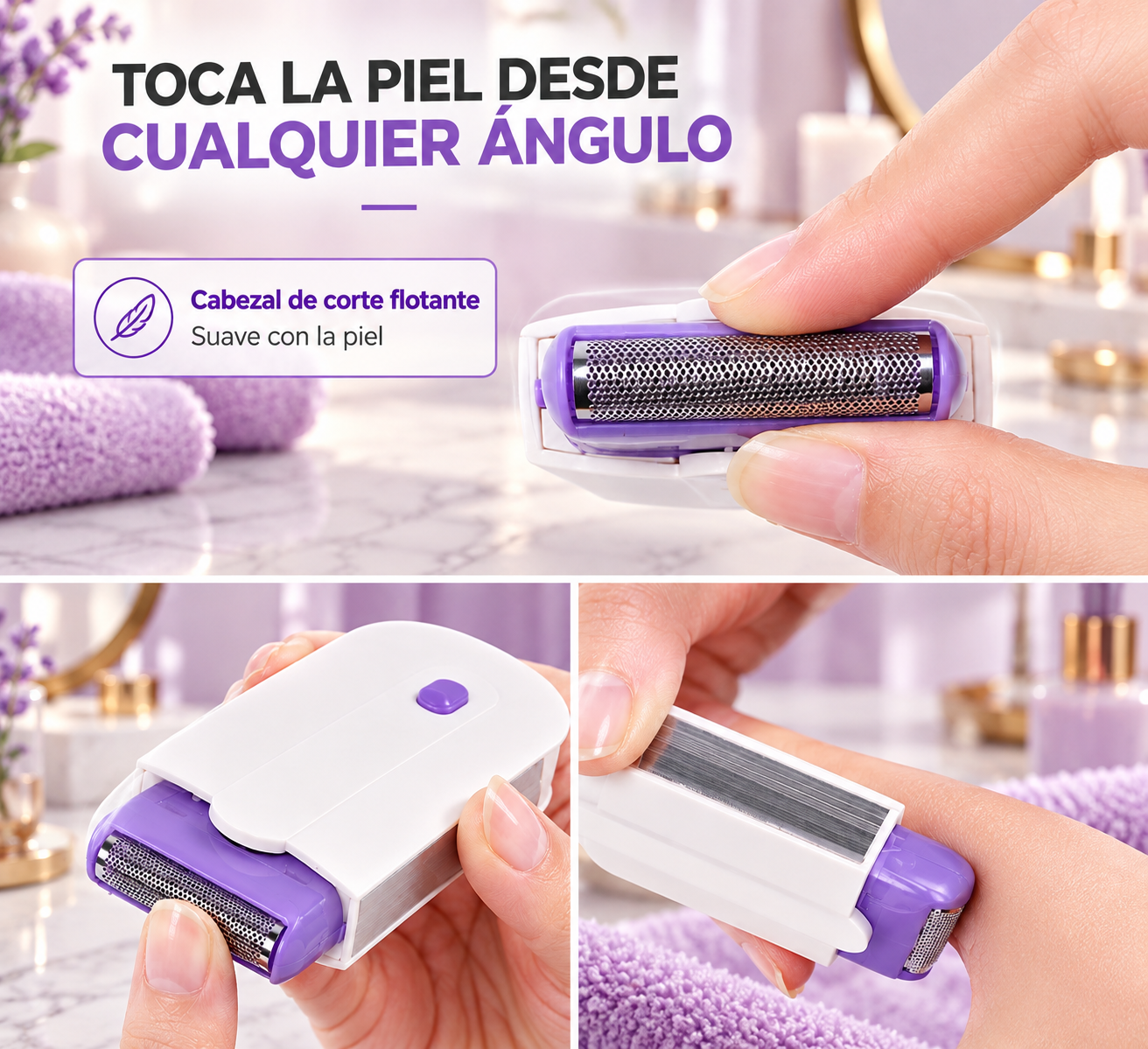 Afeitadora Eléctrica Recargable 2 en 1 Envio Gratis en la RM - Imagen 3