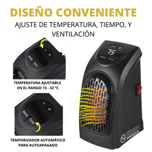 Calefactor Eléctrico de Bajo Consumo - Imagen 5