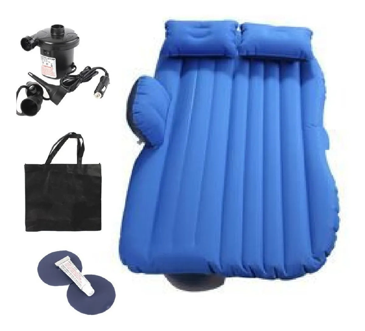 Colchon Inflable para Automovil + Inflador Electrico - Imagen 2