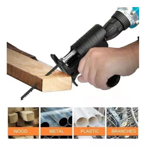 Drillhelper - Adaptador de sierra elctrica para Taladro