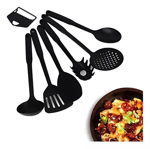 Set de Ollas Antiadherentes de 13 Pcs (Incluye Utensidios de Cocina) - Imagen 2