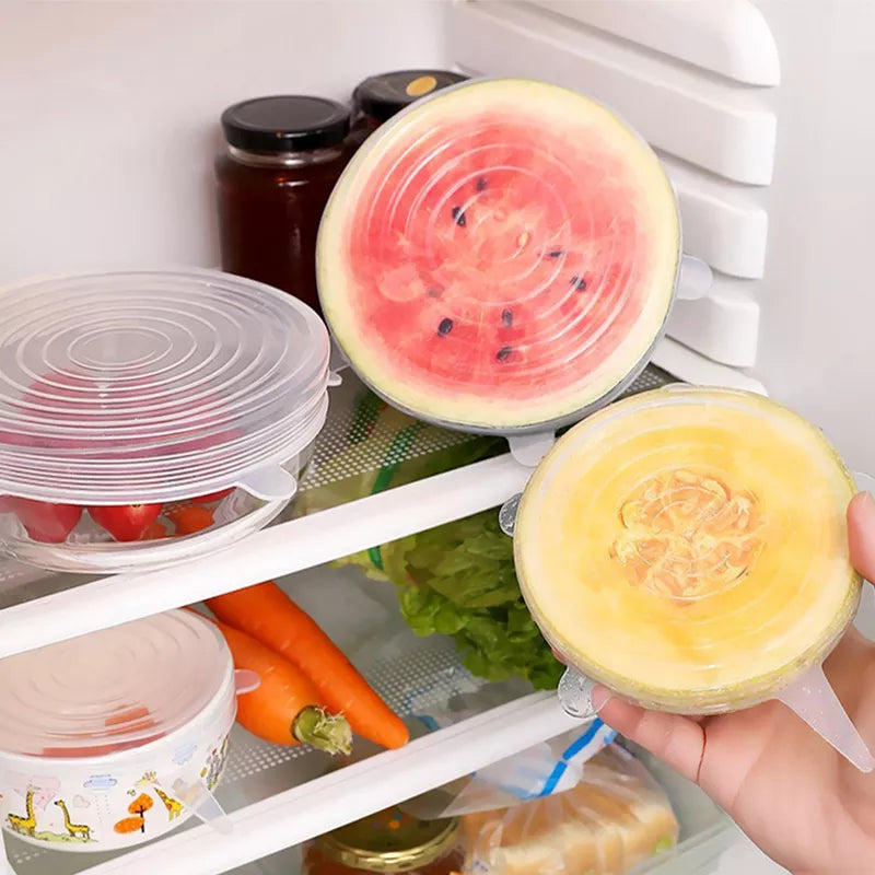 Tapas Silicona para Alimentos (6 Unidades) - Imagen 4