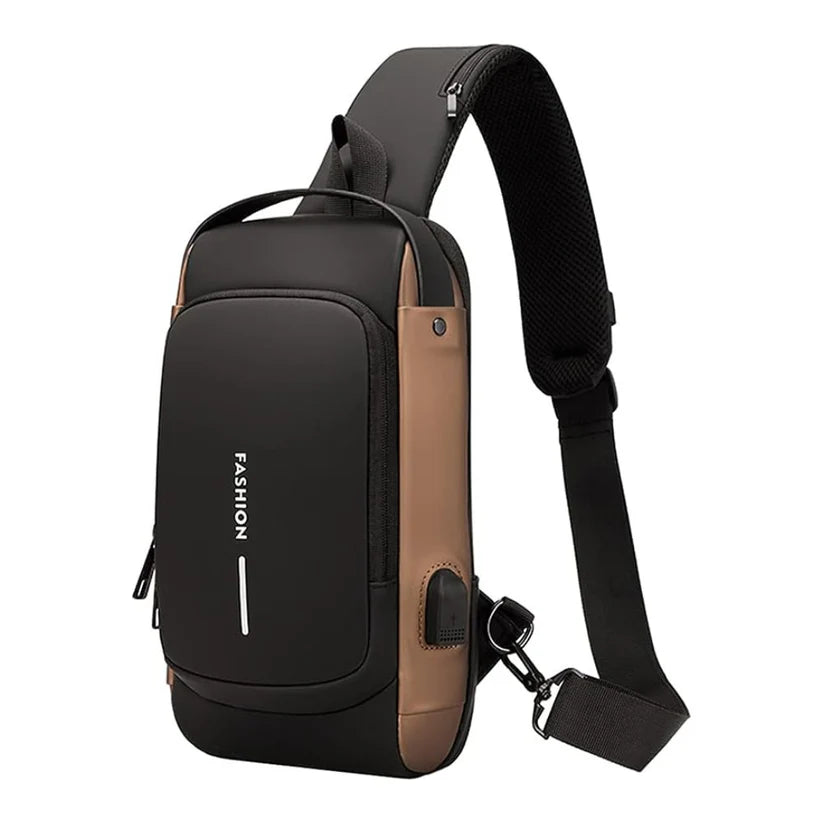 Bolso Oxford Grado Militar Impermeable + Cerradura + Puerto USB - Imagen 11