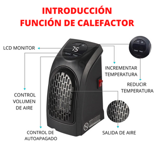 Calefactor Eléctrico de Bajo Consumo - Imagen 6