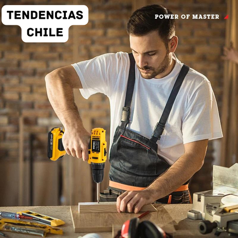 Taladro Atornillador Inalambrico Recargable + 2 Baterias + 24 Piezas de Regalo - Imagen 2
