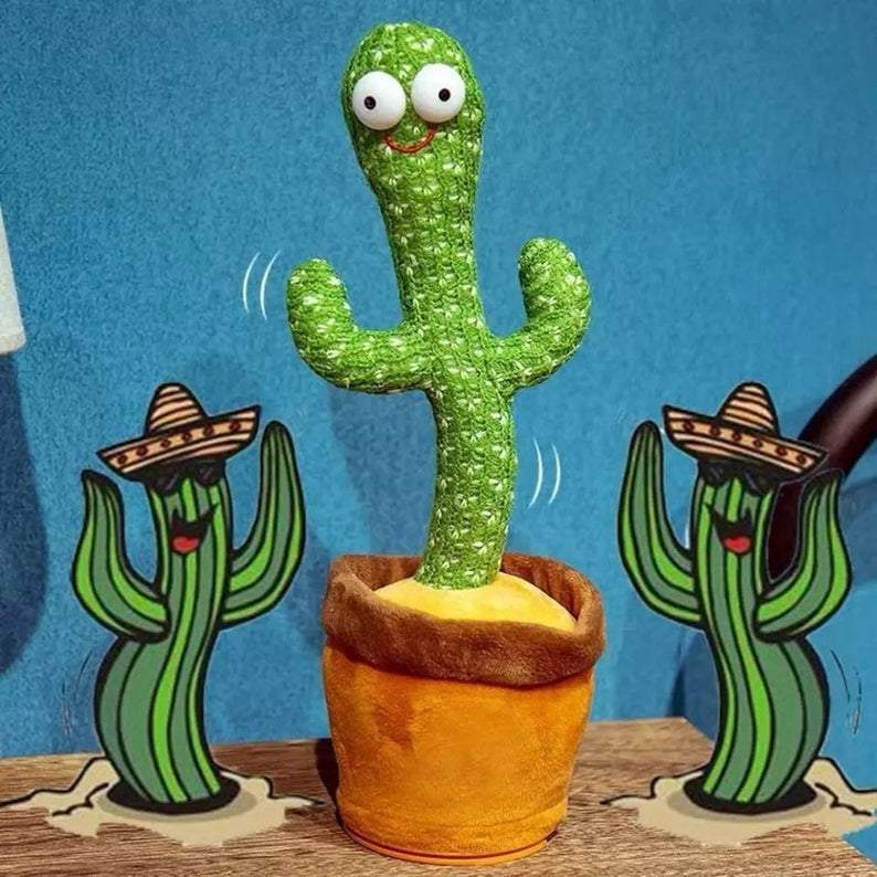 Cactus Bailarin con Repetidor de Voz y Música - Imagen 4