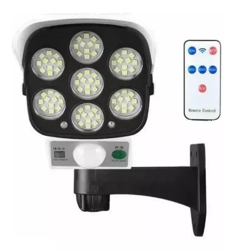 Foco Led Solar Tipo Camara