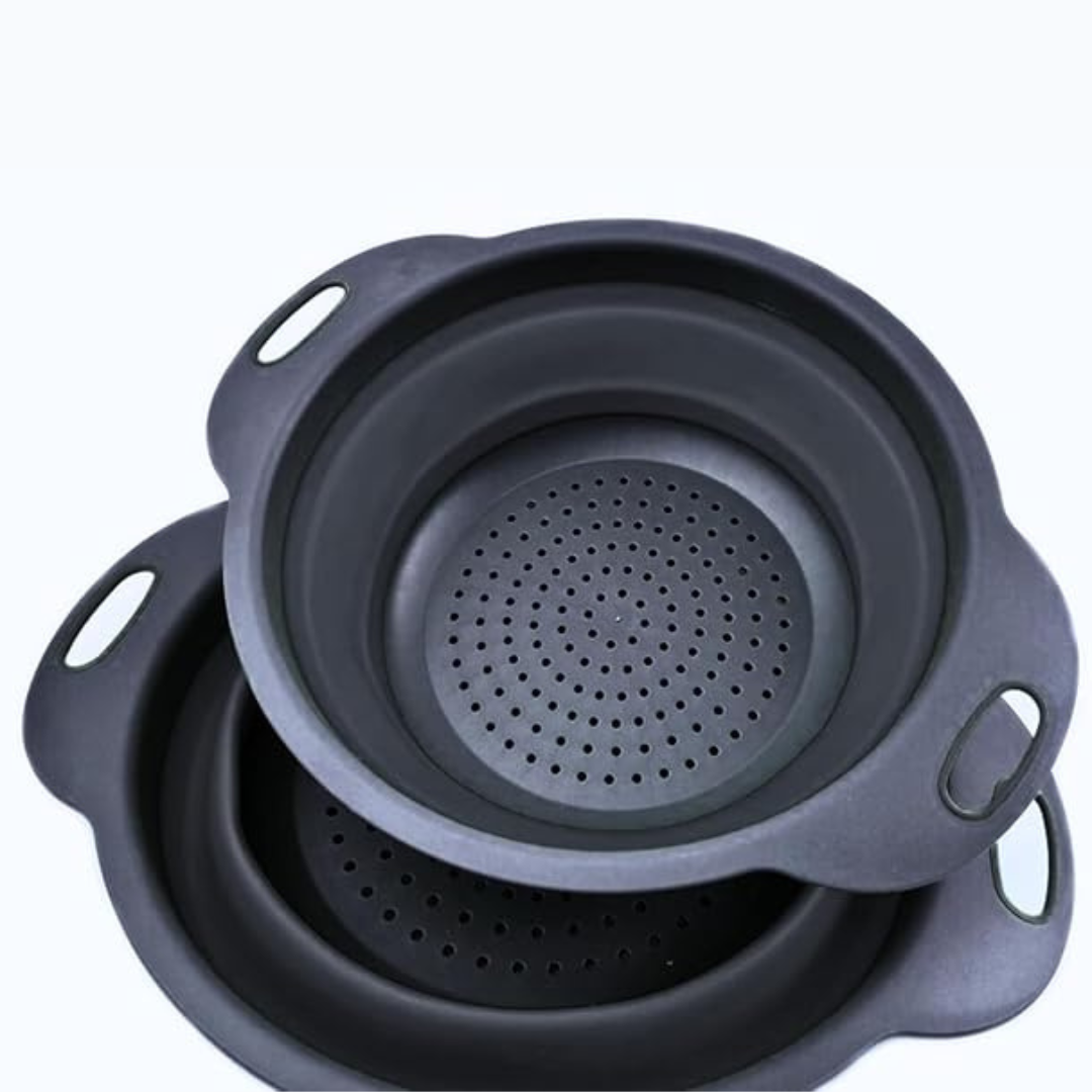 Colador Negro Retractil Con Escurridor Envio Gratis - Imagen 2