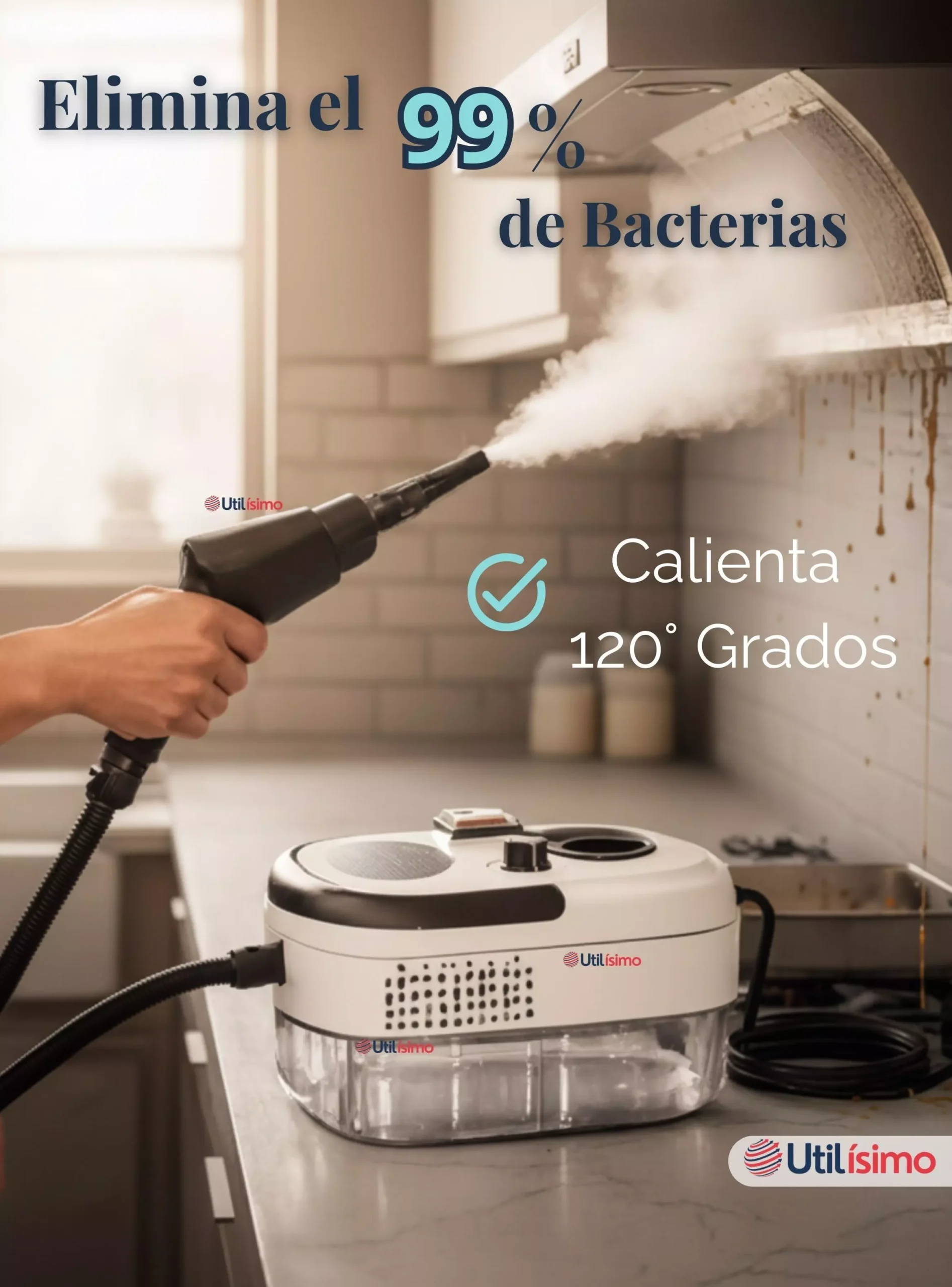 MAQUINA DE LIMPIEZA A VAPOR SteamForce® Envio Gratis