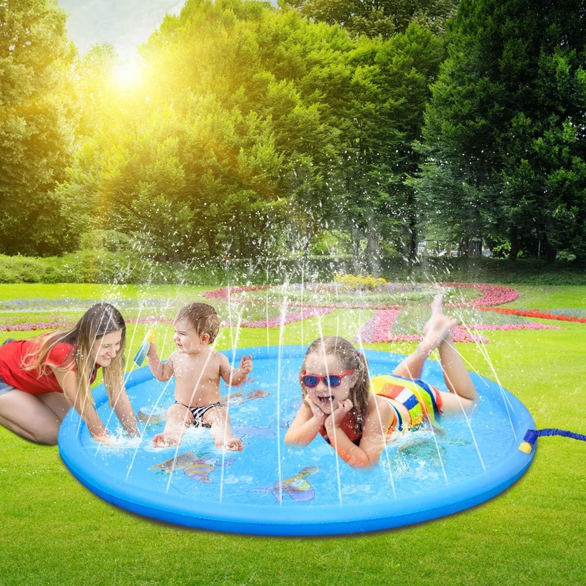 Alfombra Rociadora de Agua Infantil Splash Pad - Imagen 6