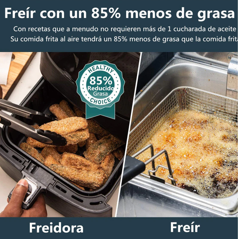 Freidora de Aire LCD Pantalla Táctil 6 LITROS XL Envio Gratis - Imagen 11