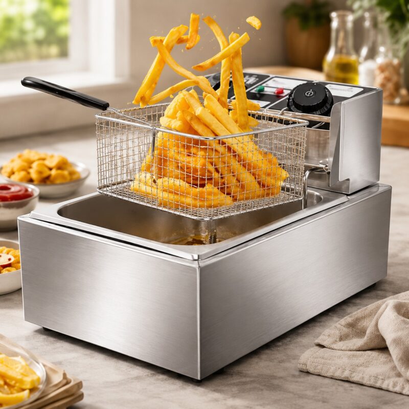Freidora De Cocina Profesional De 6 L Envio Gratis  en la RM