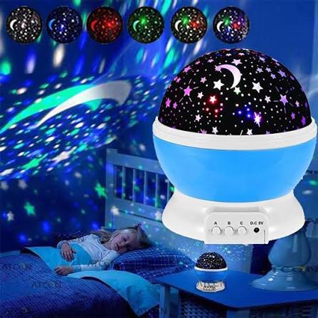 Proyector Espanta Cuco Noche Estrellada
