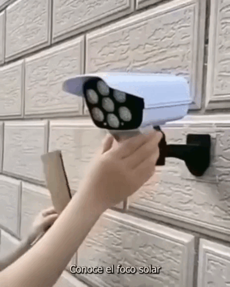 Foco Led Solar Tipo Camara - Imagen 4