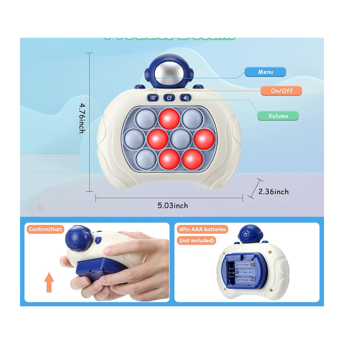 Maquina De Burbujas Juego Interactivo Envio Gratis - Imagen 2