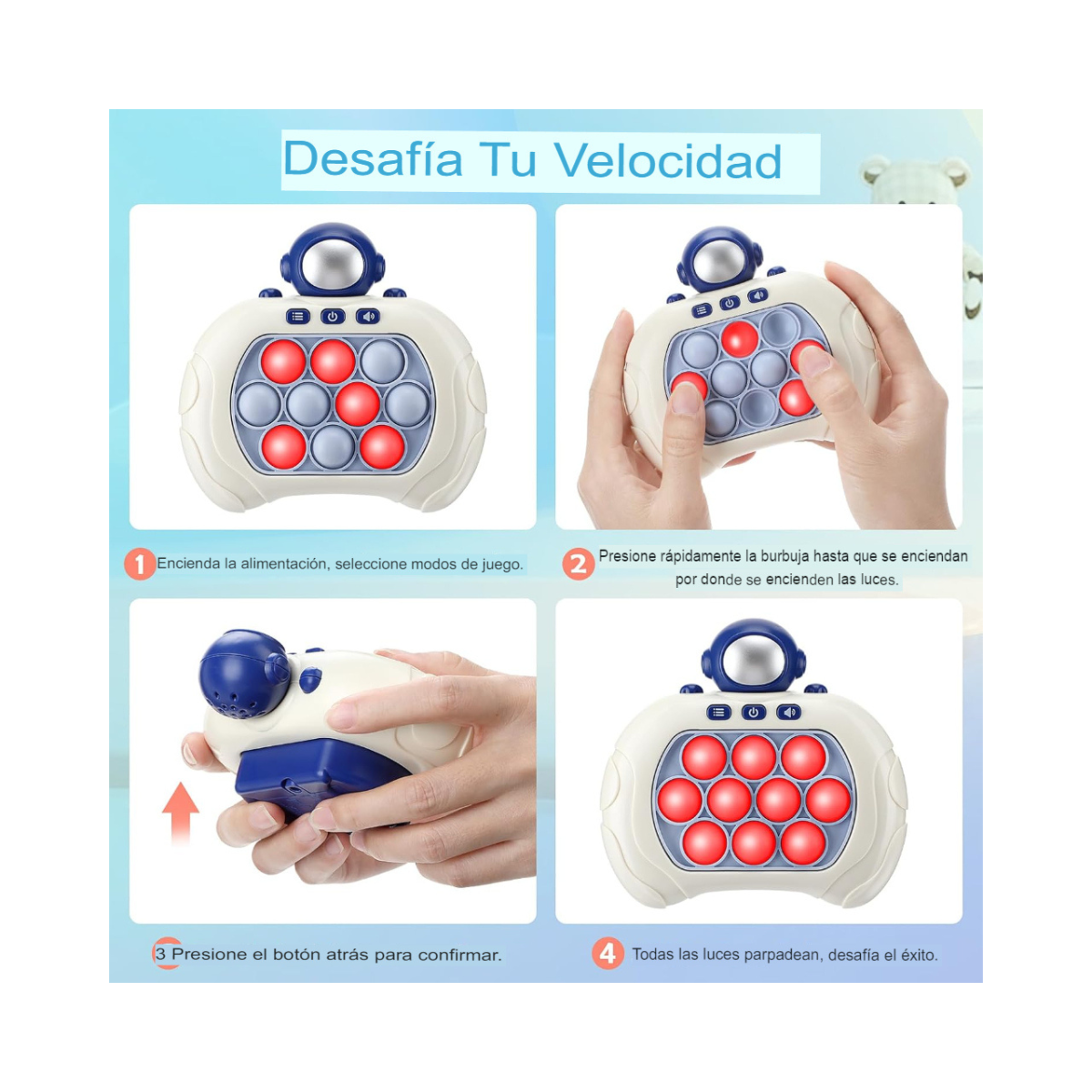 Maquina De Burbujas Juego Interactivo Envio Gratis - Imagen 3
