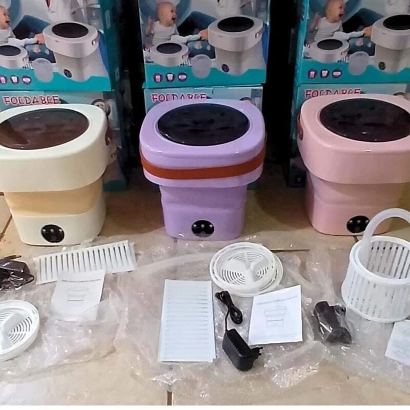 Mini Lavadora Plegable Nva Envio Gratis