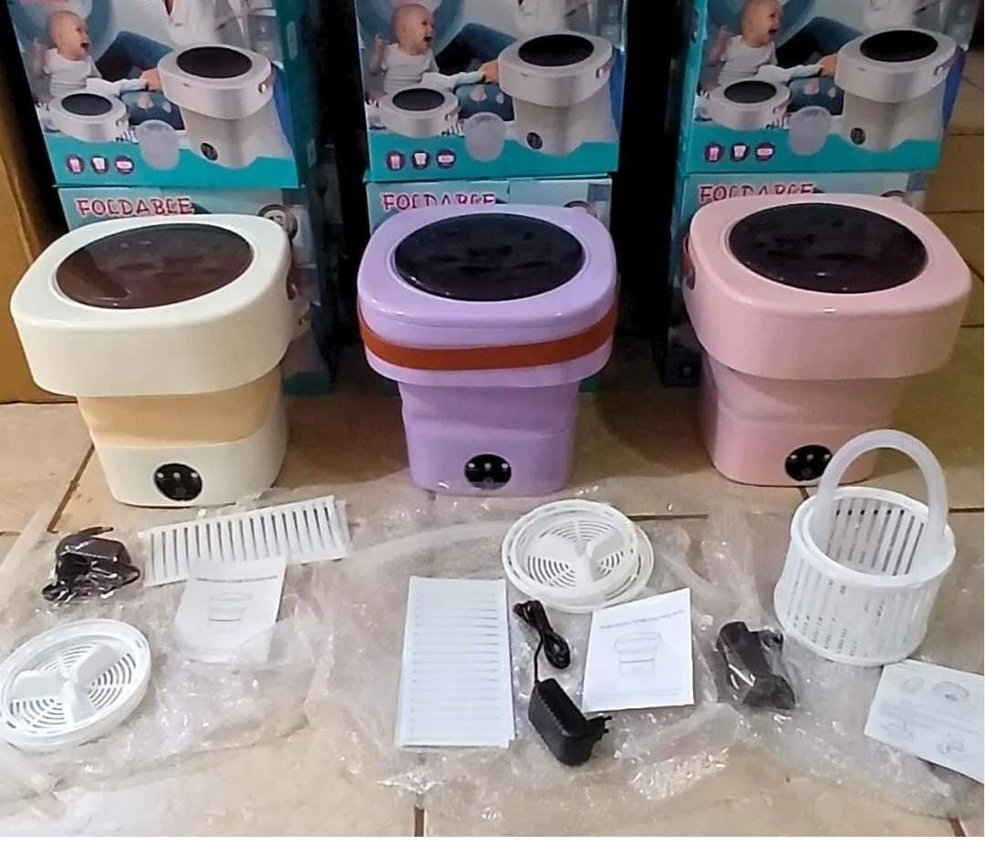 Mini Lavadora Plegable Nva Envio Gratis
