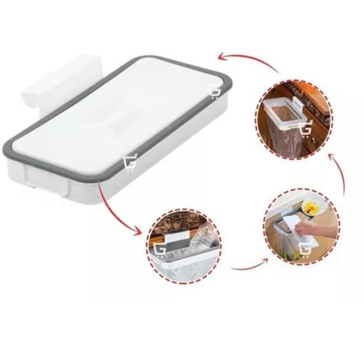 Soporte Para Bolsa De Basura Con Tapa Envio Gratis - Imagen 3