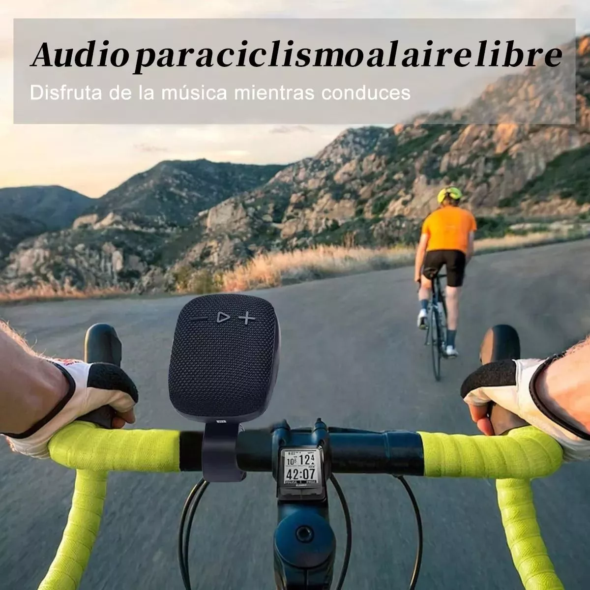 Parlante Portatil Bicicleta Moto Bluetoo Envio Gratis - Imagen 2