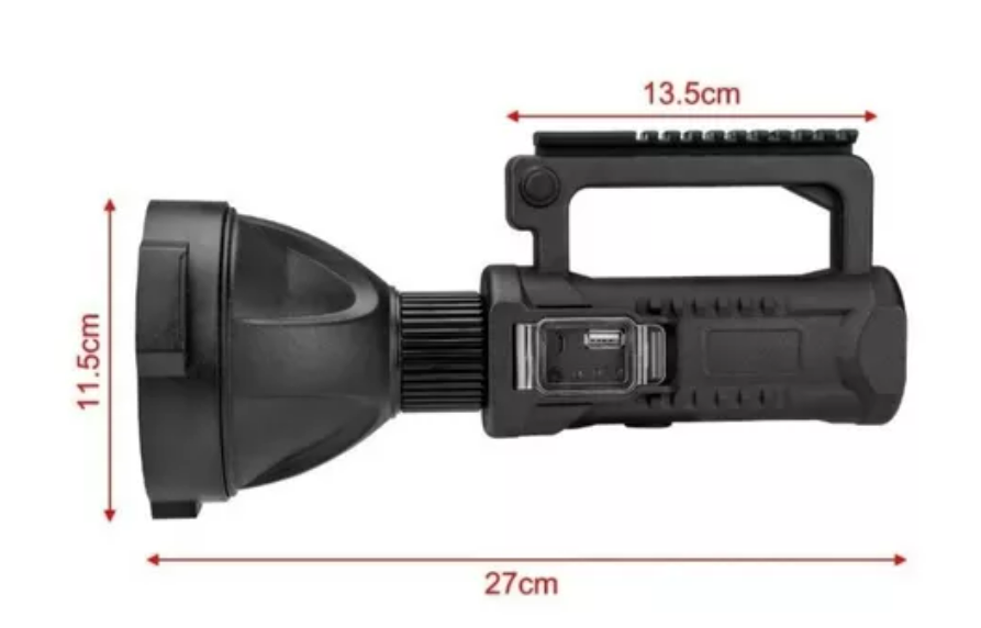 Linterna Led Portatil Recargable Envio Gratis - Imagen 2