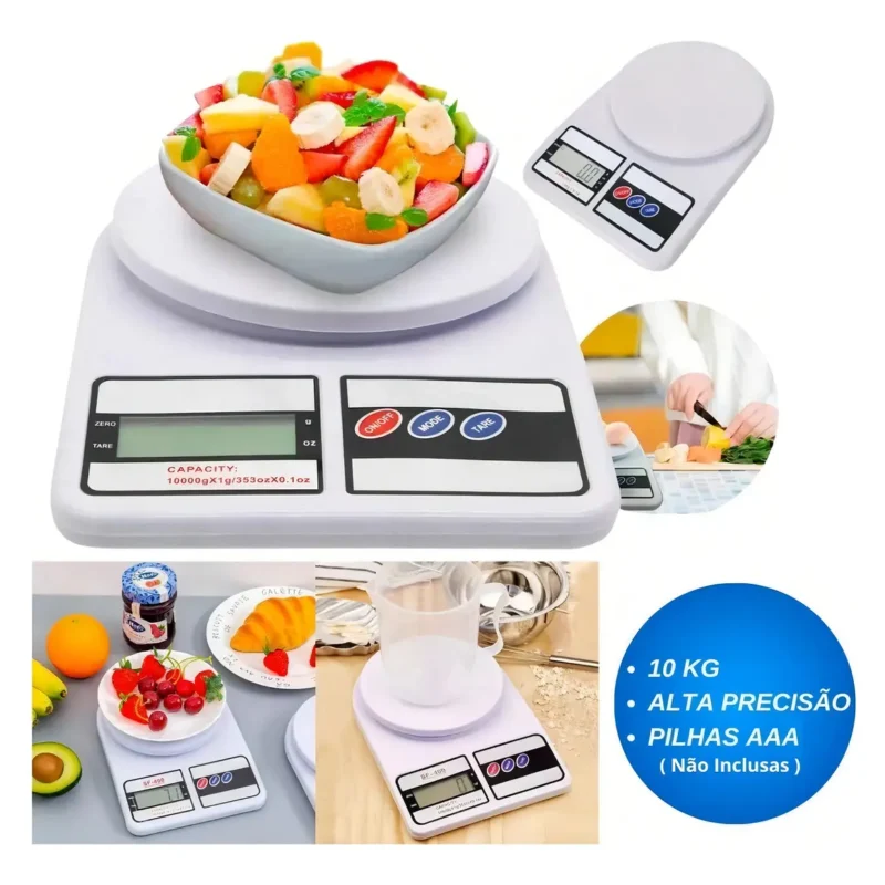 Pesa Gramera Hasta 10kg Incluye Pilas Envio Gratis