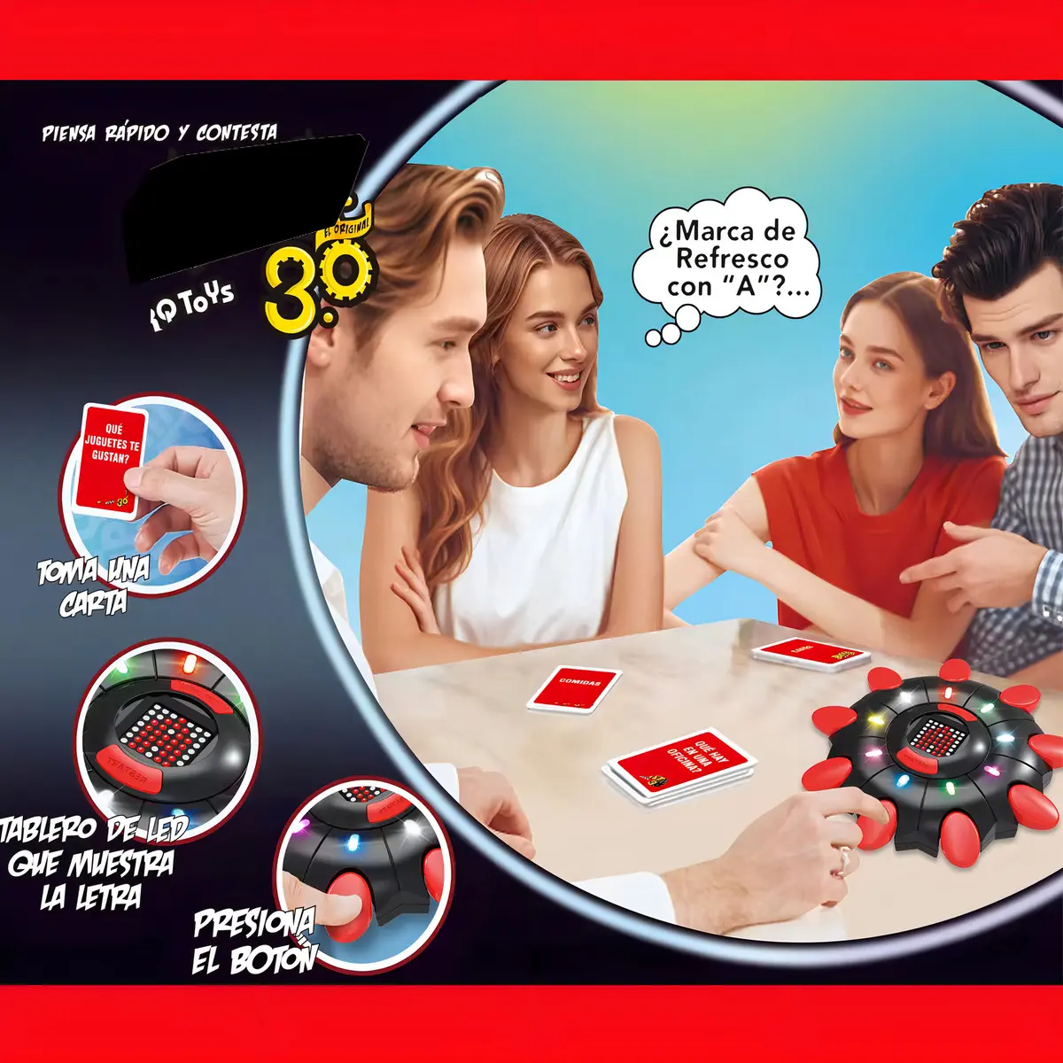Juego De Mesa Electronico Basta 3.0 Envio Gratis - Imagen 2