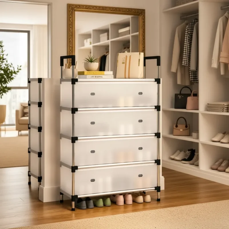 Organizador Zapatera Armario Cubre Polvo Vertical Hogar Envio Gratis