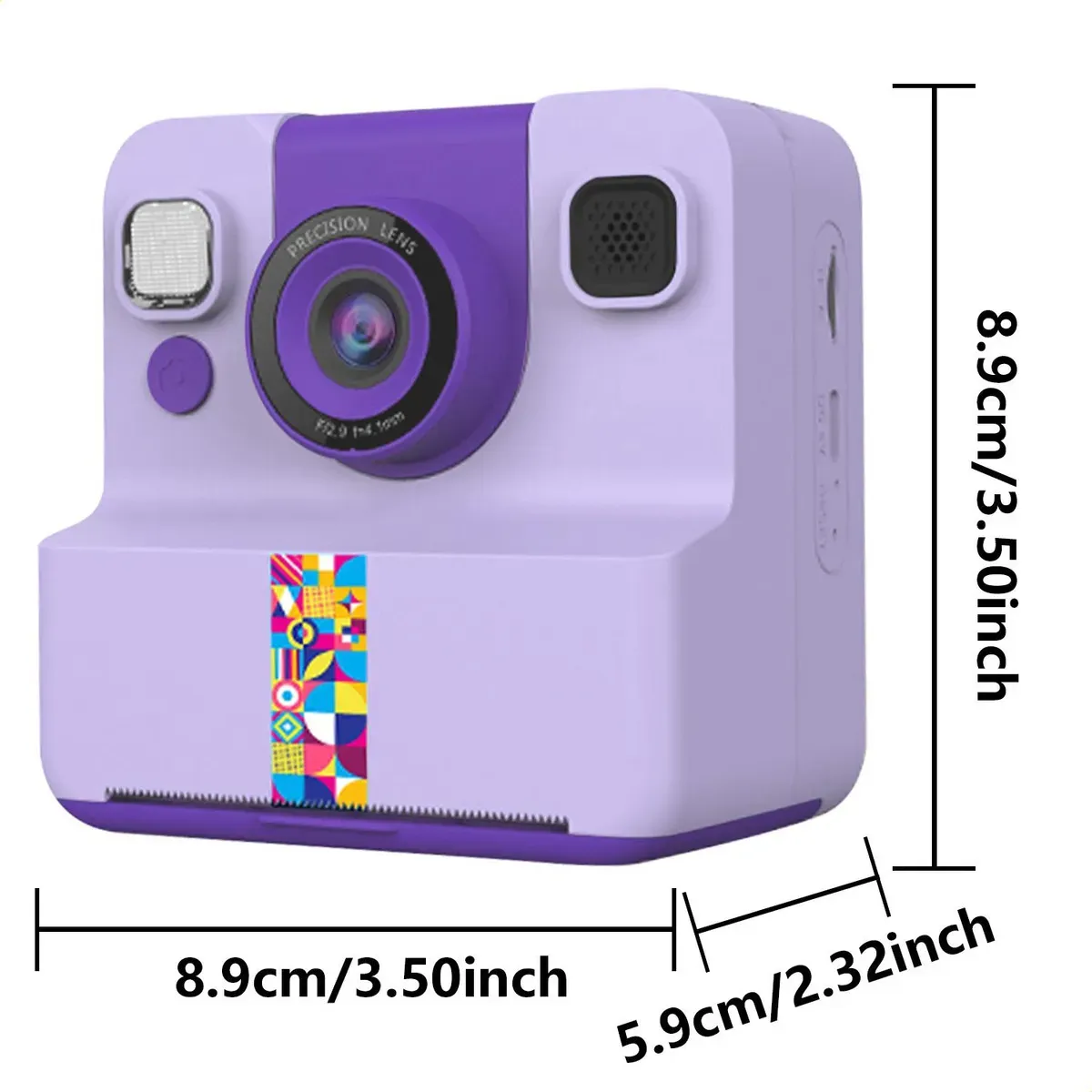Cámara Digital Infantil Instantánea Con Impresión Térmica Envio Gratis - Imagen 2