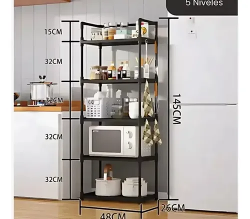Rack Estante Organizador Cocina Baño Multifuncional Envio Gratis - Imagen 2