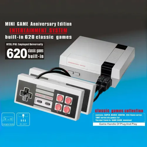 Mini Consola Retro 620 Juegos Envio Gratis - Imagen 2