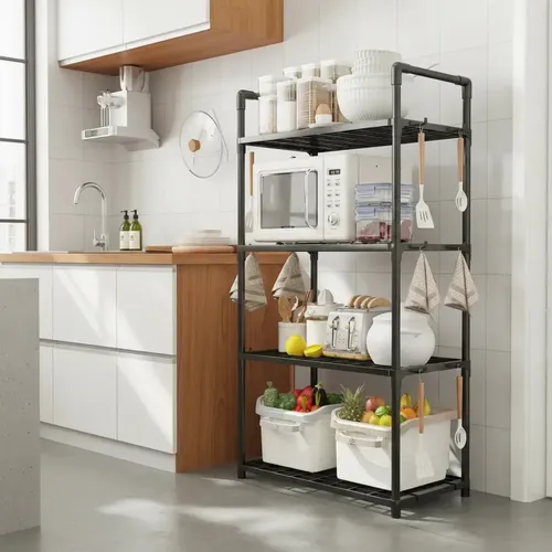 Rack Estante Organizador Cocina Baño Multifuncional Envio Gratis