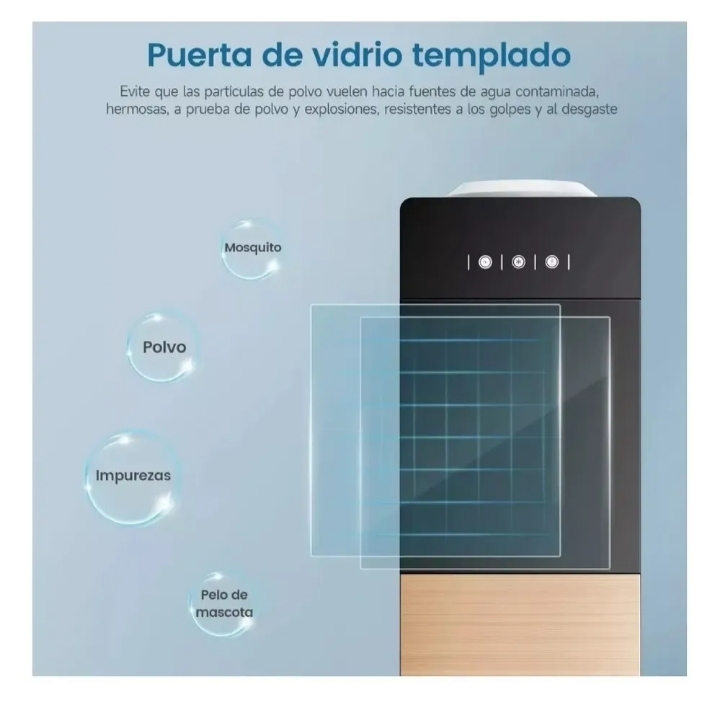 Dispensador Enfriador de Agua Fría y Caliente 20L – Dorado Envio Gratis - Imagen 7