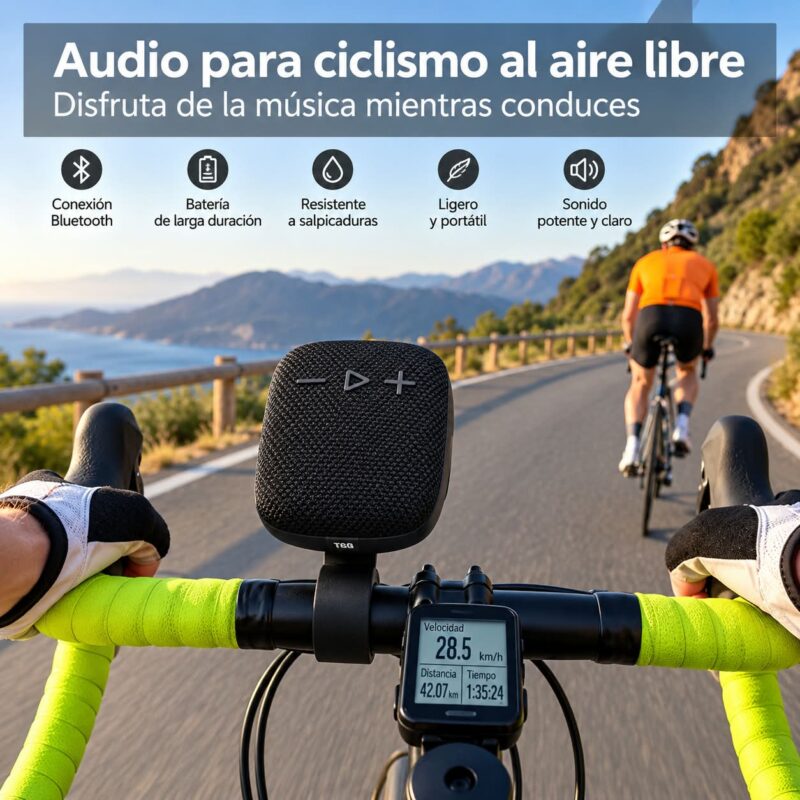 Parlante Portatil Bicicleta Moto Bluetoo Envio Gratis
