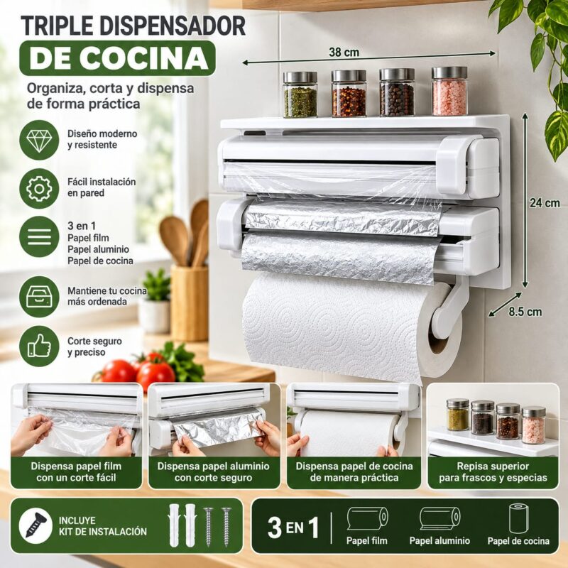 Organizador De 3 Escalas Para Cocina Envio Gratis