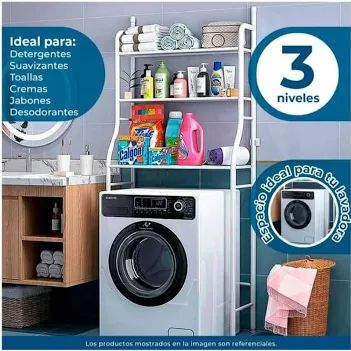 Estante Organizador de Lavadora 3 Niveles Envio Gratis