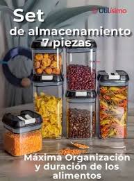 Gr Contenedor Cocina 7 Pcs Envio Gratis
