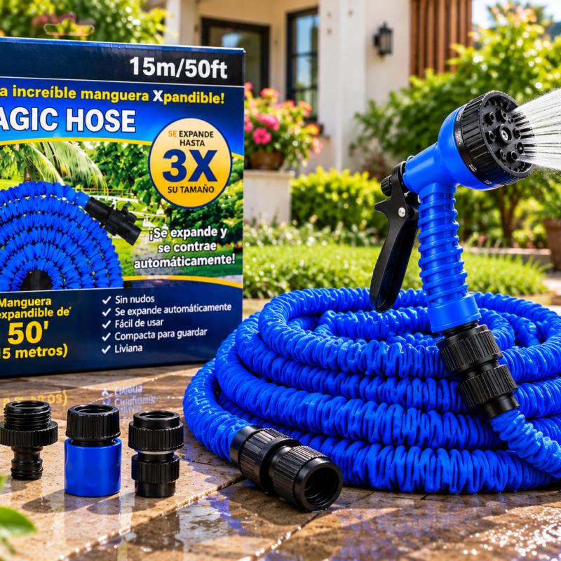 Manguera Expandible Magic Hose de 15 metros Envio Gratis en la RM